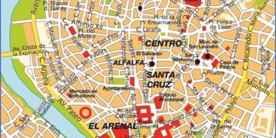 Севиља Шпанија картица атракција