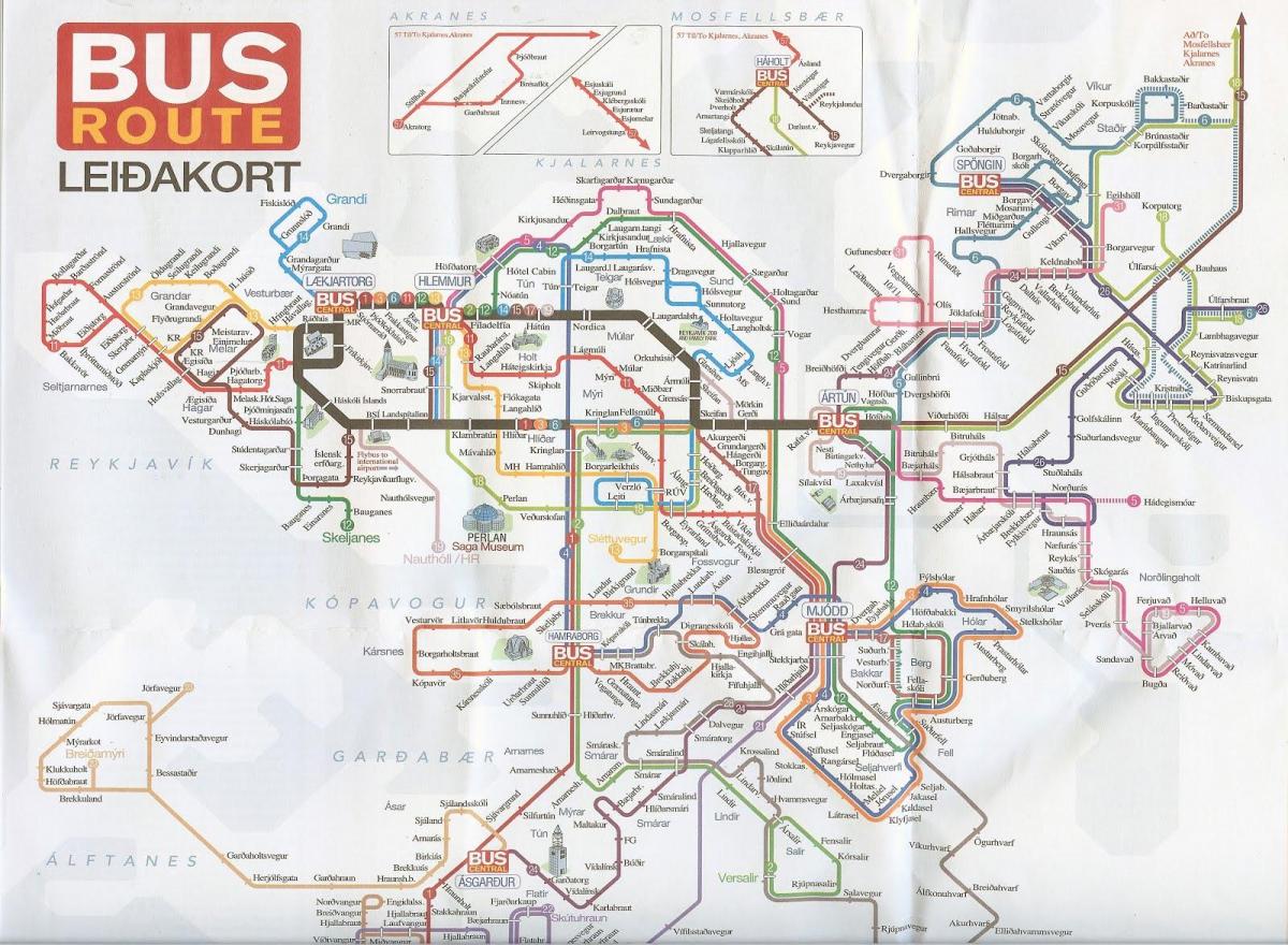 Севиља карта аутобуских линија